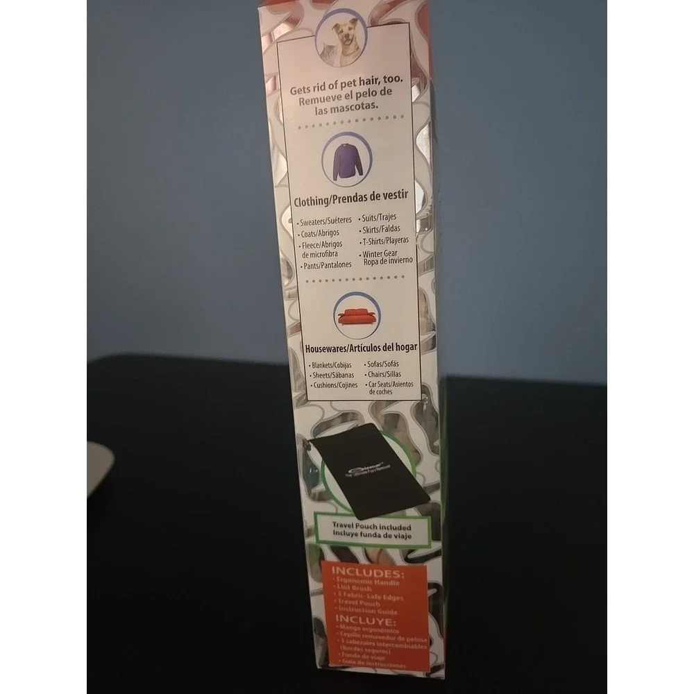 Gleener‎ The Ultimate Fuzz Remover Safe Edge System Fabric Safe Edges, Pet Hair